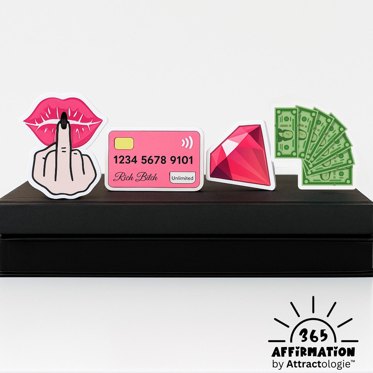 Rich B*tch Money Affirmation Cards