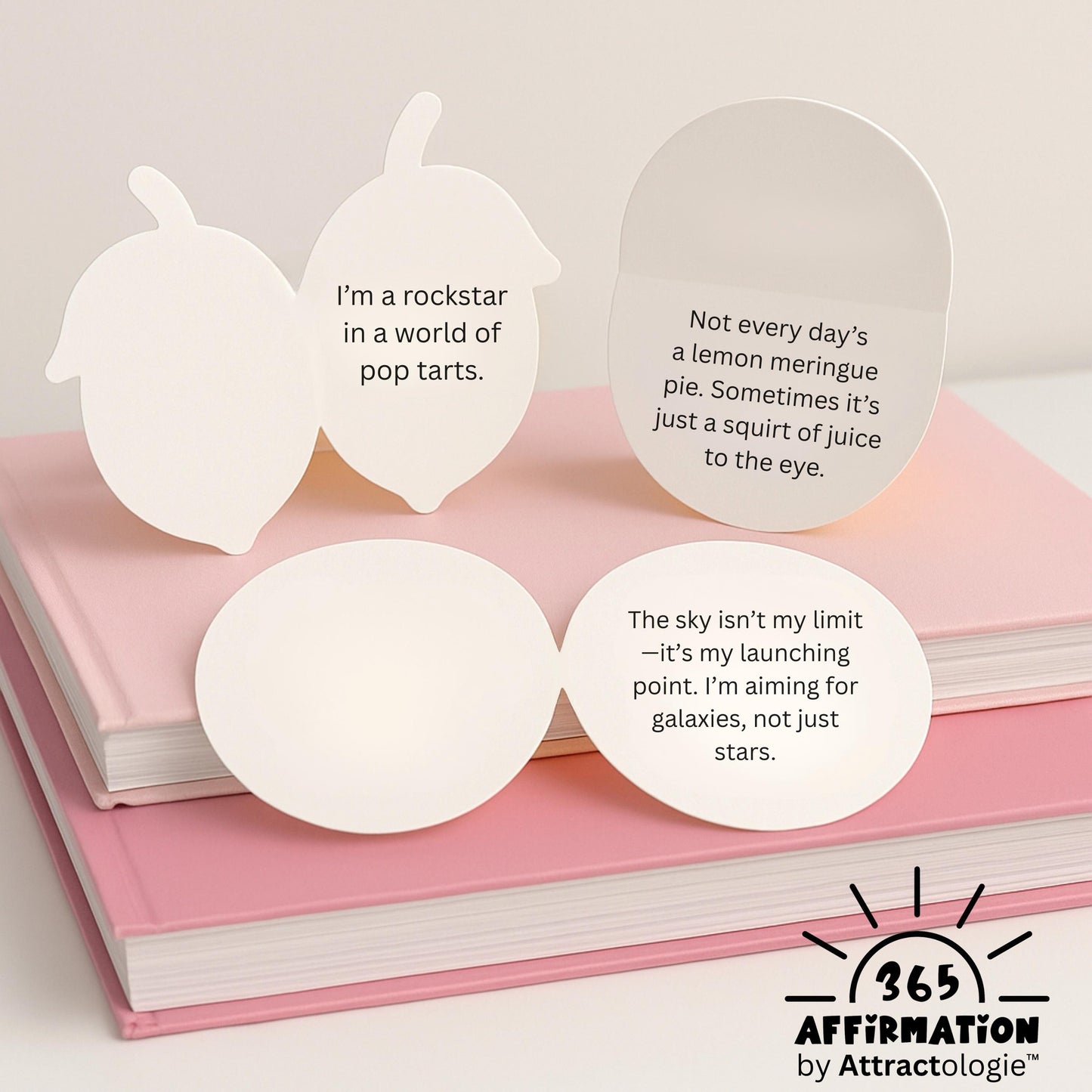 Bridesmaid Gift Box Lemon Affirmation Cards for Bridal Party