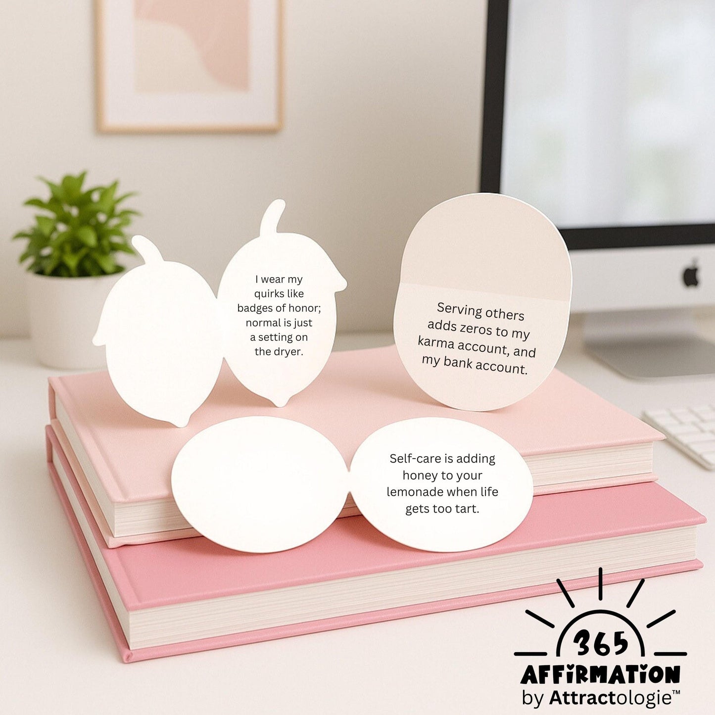 Squeeze The Day - Lemon Affirmation Cards For Coworkers, Friends