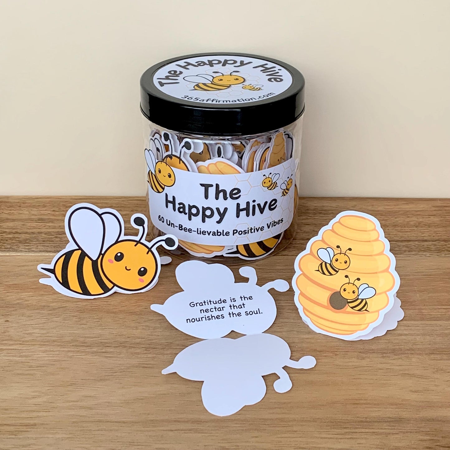 Happy Hive - Bumble Bee Affirmation Jar
