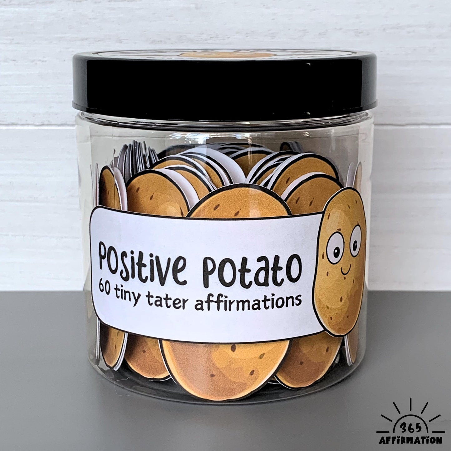 Positive Potato Affirmation Cards