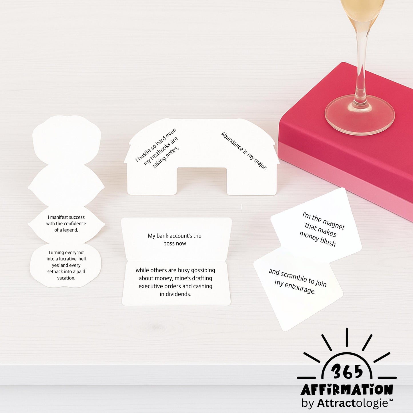 Rich Bitch - Sweary Affirmation Cards for Wealth and Abundance