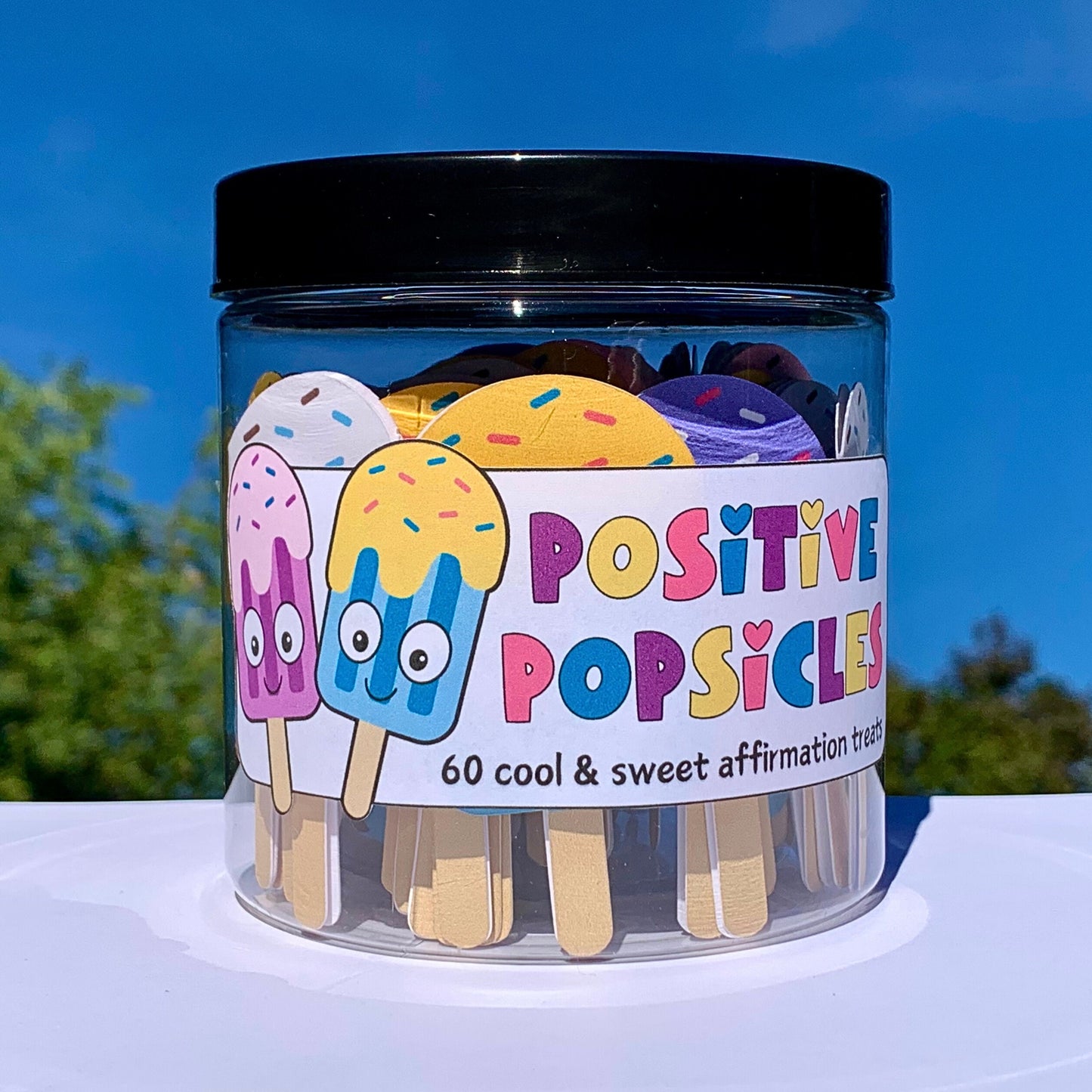 Positive Popsicles - Affirmation Card For Kids
