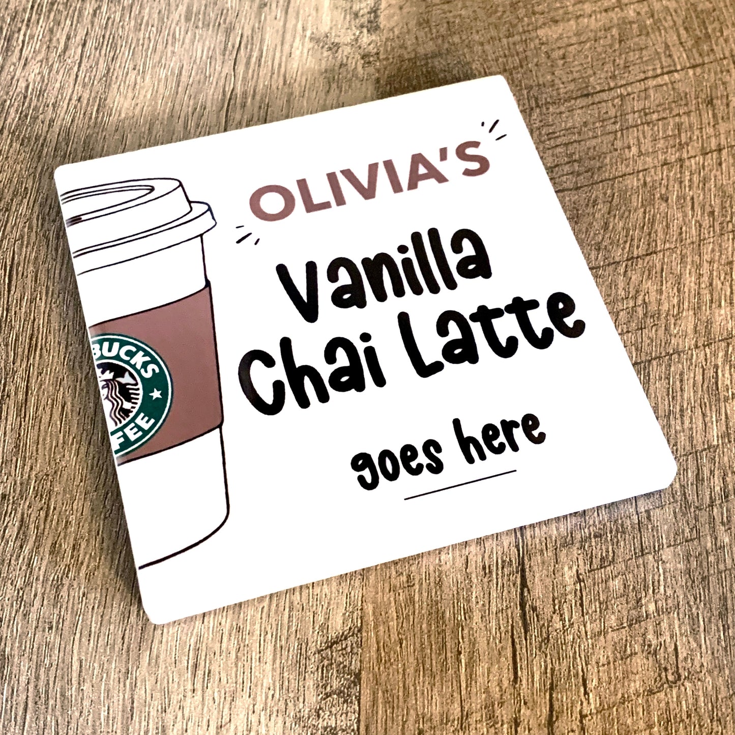 Personalized Coaster