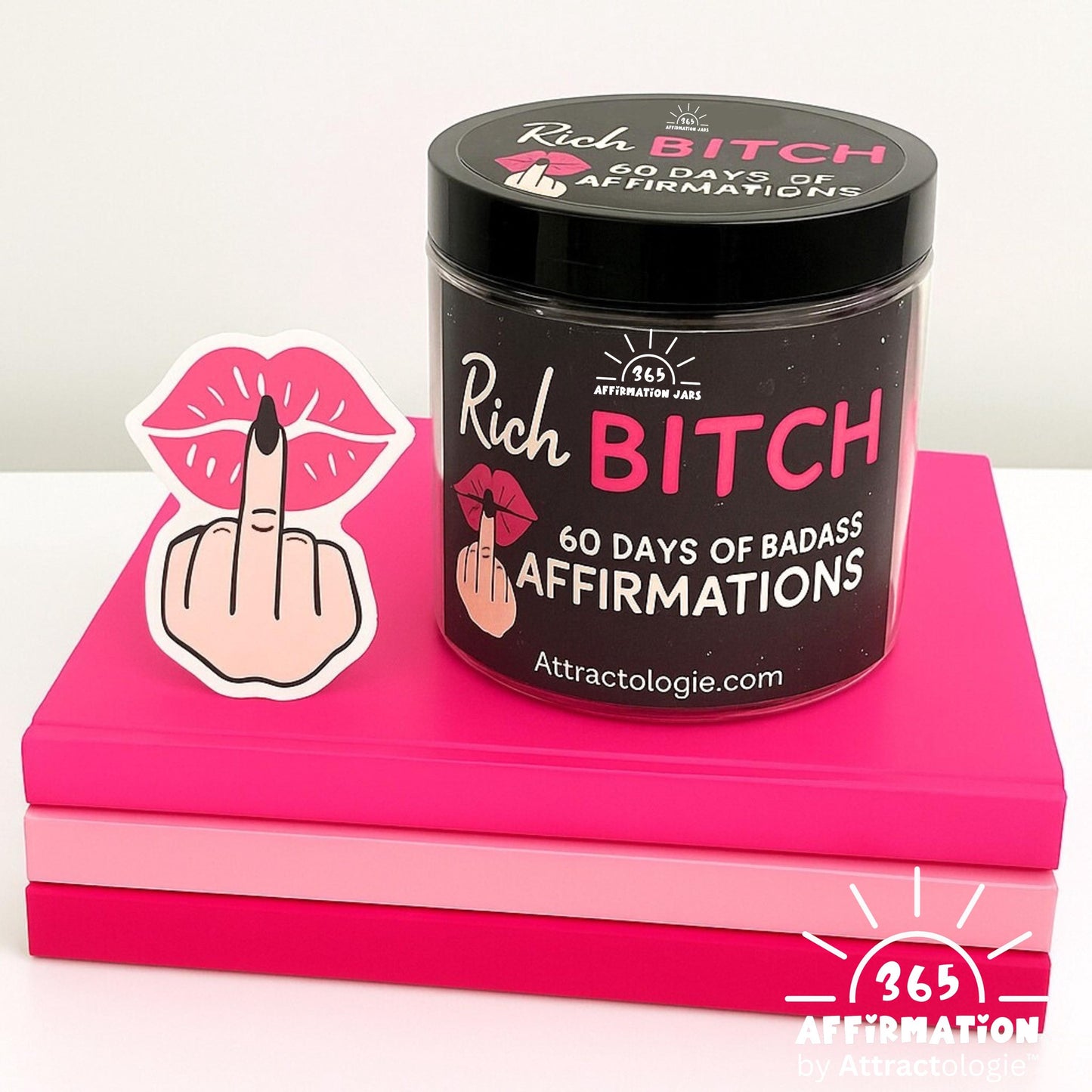 Rich B*tch Money Affirmation Cards
