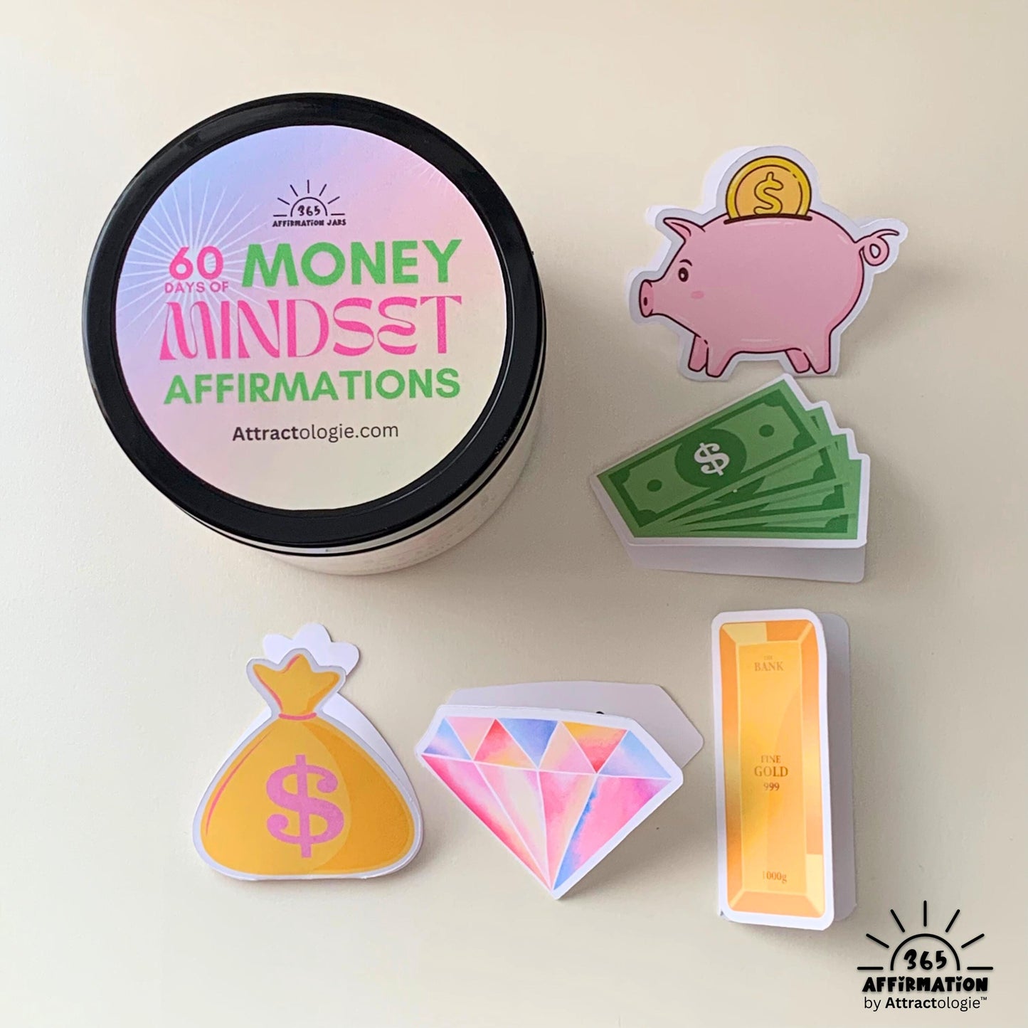 Money Mindset - Boss Babe Abundance Affirmation Cards