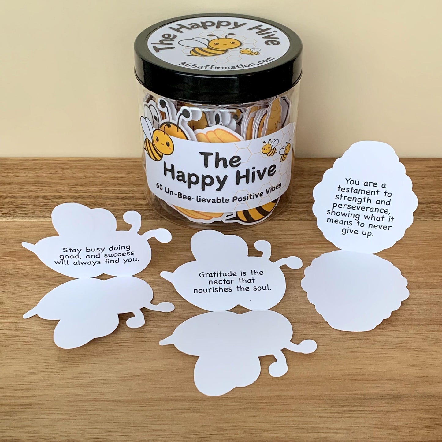Happy Hive - Bumble Bee Affirmation Jar