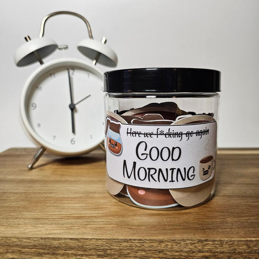 Good F*cking Morning Coffee Affirmation Cards