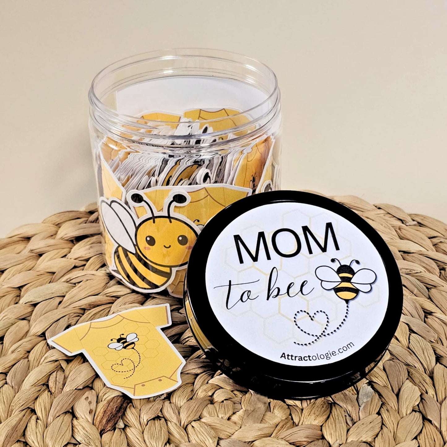 Mom To Bee Pregnancy Affirmation Cards