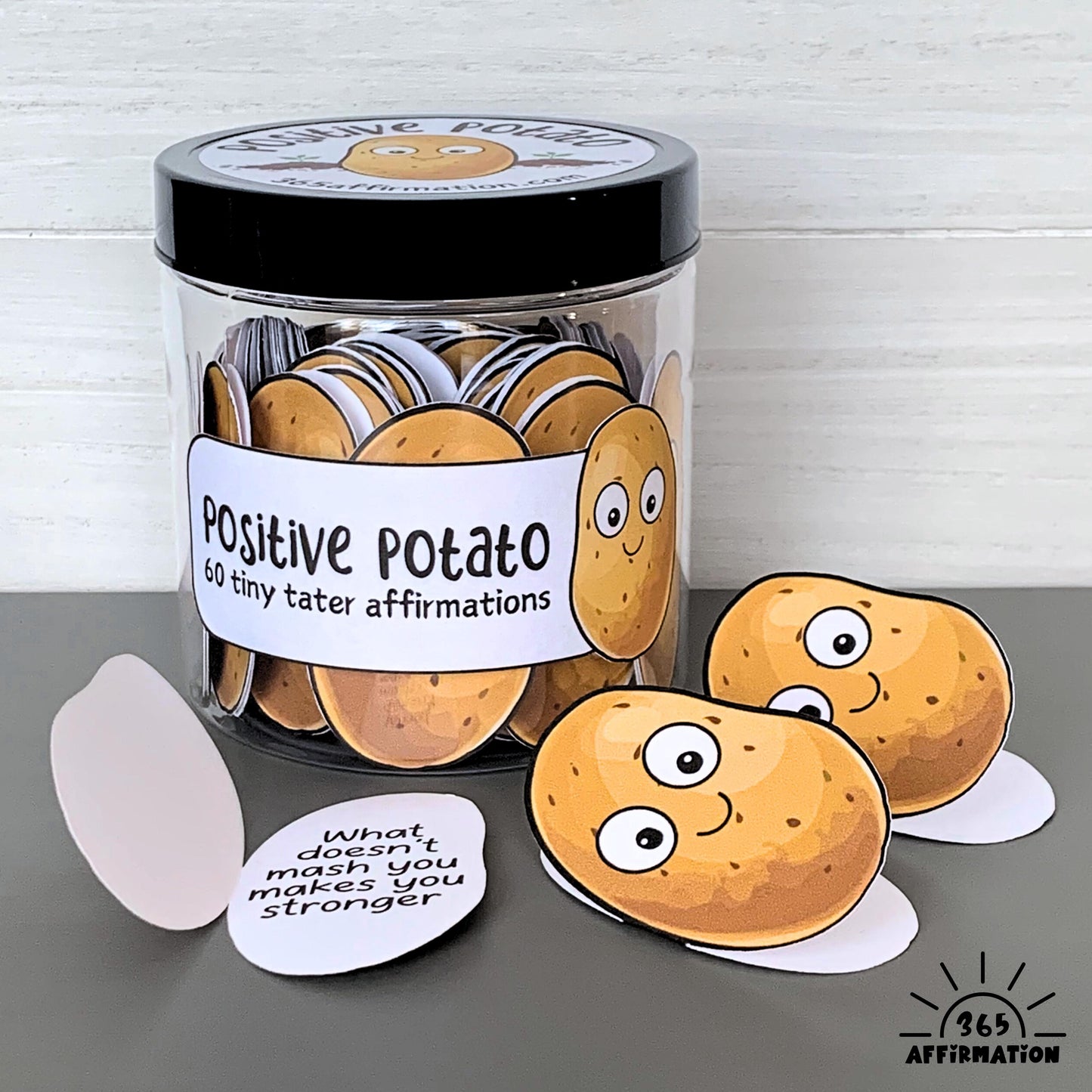 Positive Potato Affirmation Cards